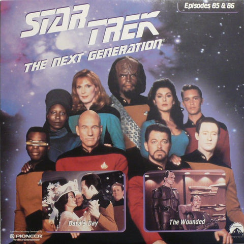 Star Trek Next Generation #085/86: Data's Day/The Wounded LaserDisc