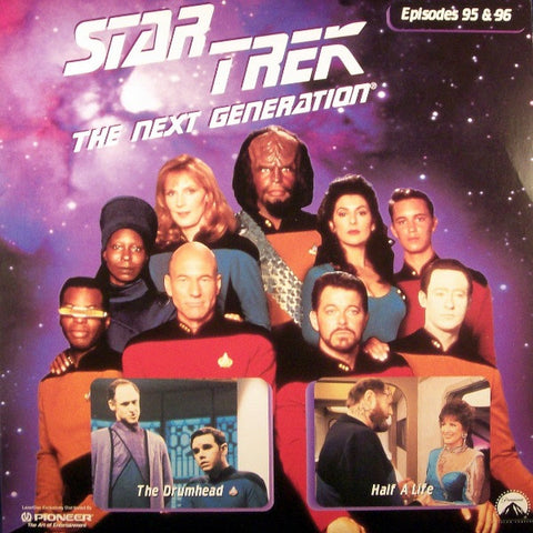 Star Trek Next Generation #095/96: the Drumhead/Half A Life LaserDisc