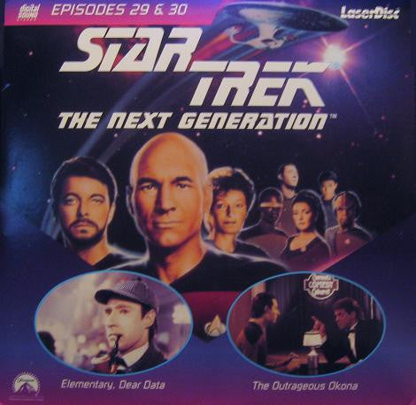 Star Trek Next Generation #029/30: Elementary/Outrageous Okona LaserDisc