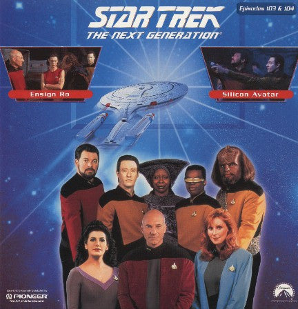 Star Trek Next Generation #103/104: Ensign Ro/Silicon Avatar LaserDisc