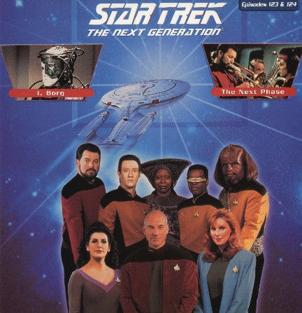 Star Trek Next Generation #123/124: I, Borg/The Next Phase LaserDisc