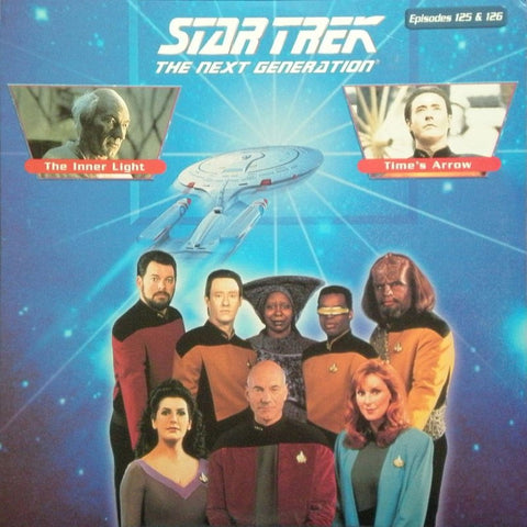 Star Trek Next Generation #125/126: the Inner Light/Time's Arrow #1 LaserDisc