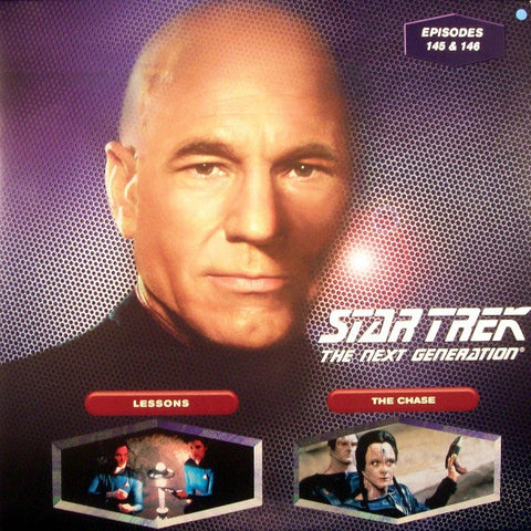 Star Trek Next Generation #145/146: Lessons/The Chase LaserDisc
