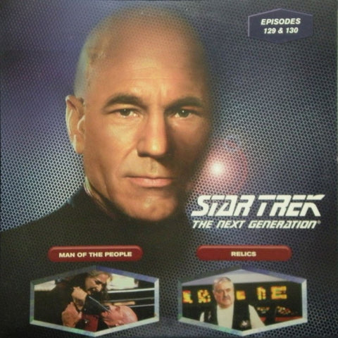 Star Trek Next Generation #129/130: Man of the People/Relics LaserDisc