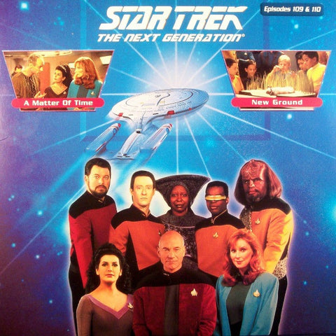 Star Trek Next Generation #109/110: Matter of Time/New Ground LaserDisc