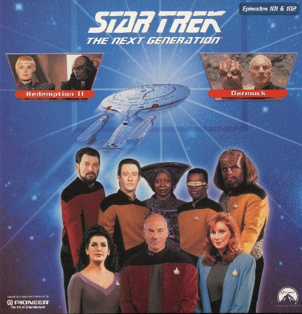 Star Trek Next Generation #101/102: Redemption #2/Darmok LaserDisc