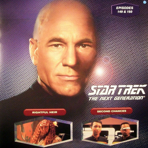 Star Trek Next Generation #149/150: Rightful Heir/Second Chances LaserDisc