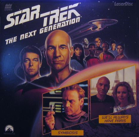 Star Trek Next Generation #023/24: Symbiosis/We'll Always Have Paris LaserDisc