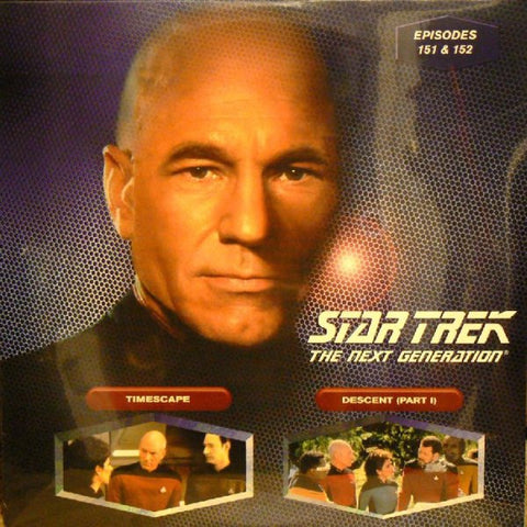 Star Trek Next Generation #151/152: Timescape/Descent #1 (1998) LaserDisc