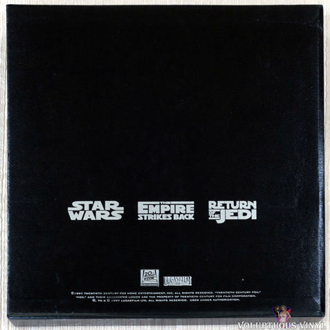 Star Wars Trilogy: Special Edition laserdisc back cover