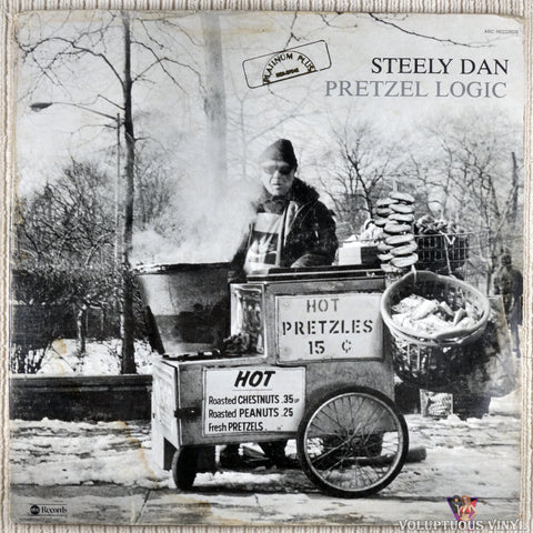 Steely Dan ‎– Pretzel Logic vinyl record front cover