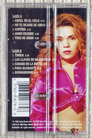 Stefani – Todo Mi Amor cassette tape back cover
