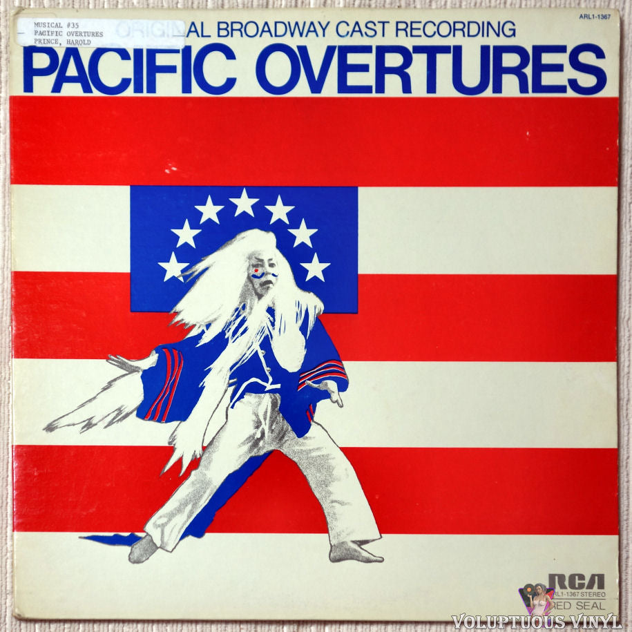 Stephen Sondheim ‎– Pacific Overtures vinyl record front cover