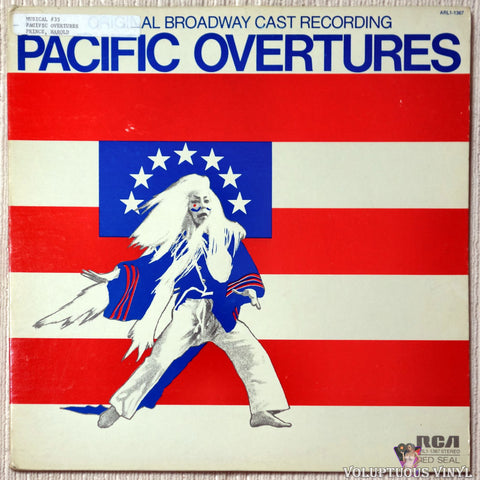 Stephen Sondheim ‎– Pacific Overtures vinyl record front cover