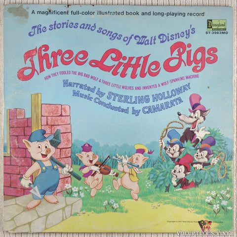 Sterling Holloway, Camarata ‎– The Stories And Songs Of Walt Disney's Three Little Pigs (1967)