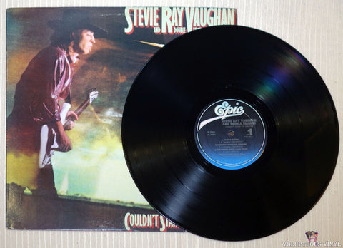 Stevie Ray Vaughan And Double Trouble ‎– Couldn't Stand The Weather vinyl record