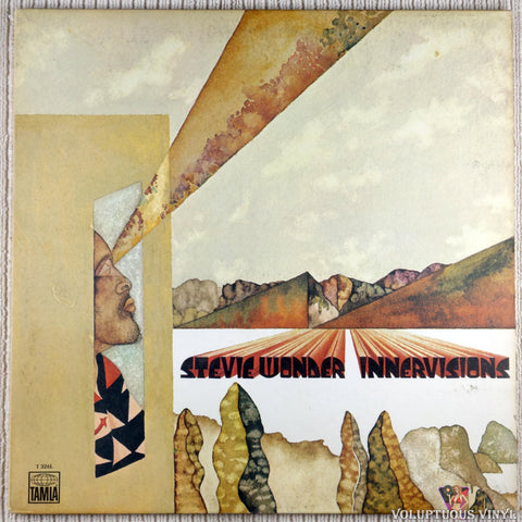 Stevie Wonder ‎– Innervisions vinyl record front cover