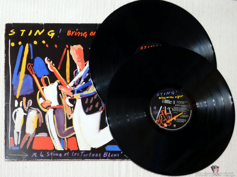 Sting ‎– Bring On The Night vinyl record