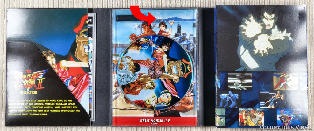 Street Fighter II V: The Collection (2003) 4 x DVD – Voluptuous
