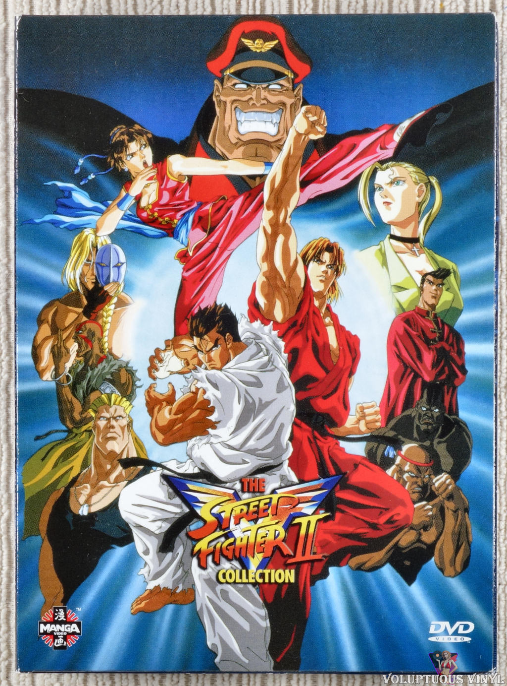 Street Fighter II V - The Collection (DVD, 2003, 4-Disc Set) for