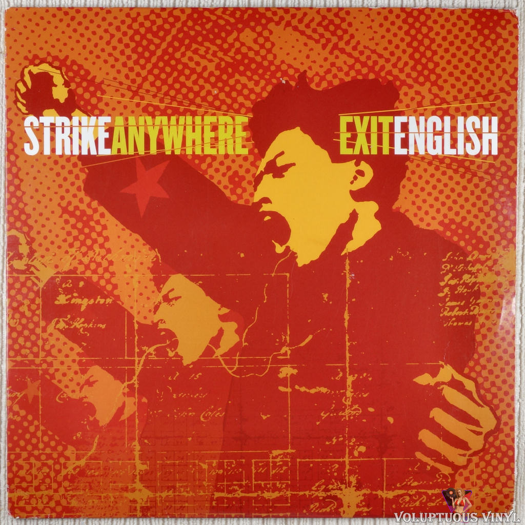 Strike Anywhere ‎– Exit English vinyl record front cover