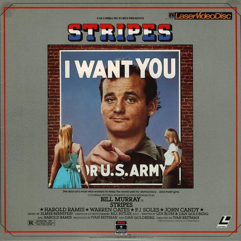 Stripes (1981) Bill Murray LaserDisc