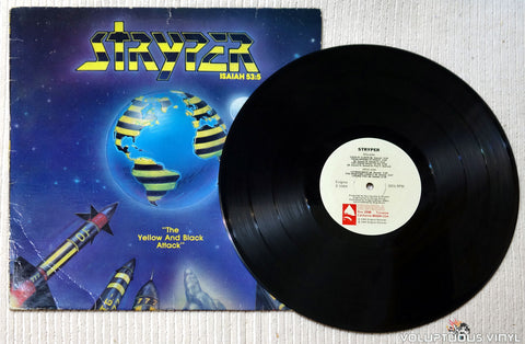 Stryper ‎– The Yellow And Black Attack - Vinyl Record