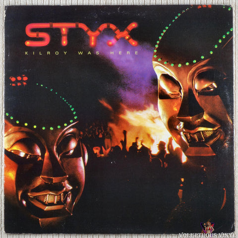 Styx – Kilroy Was Here vinyl record front cover