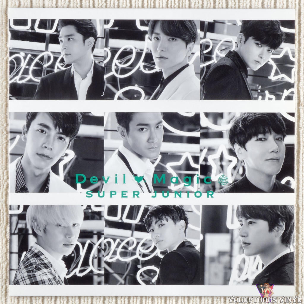 Super Junior – Devil / Magic CD front cover