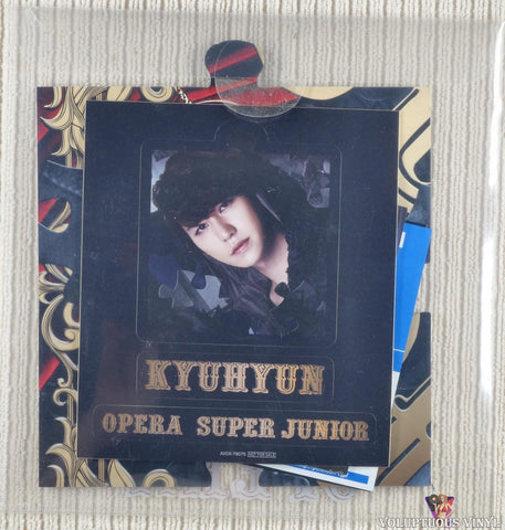 Super Junior – Opera CD back cover