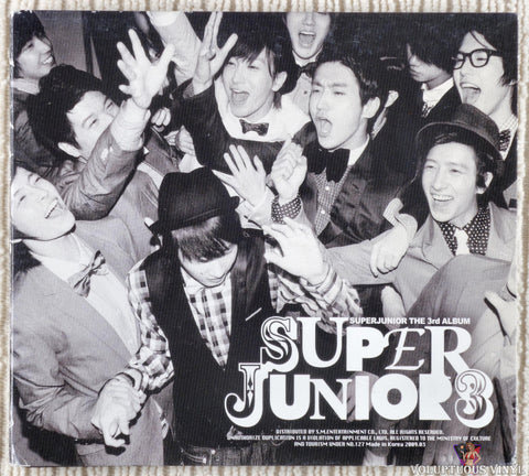 Super Junior ‎– Sorry, Sorry (2009) Korean Press