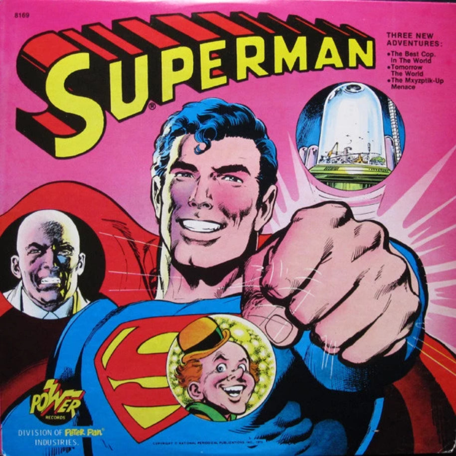 Superman ‎– Superman vinyl record front cover