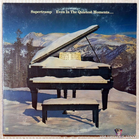 Supertramp ‎– Even In The Quietest Moments... vinyl record front cover