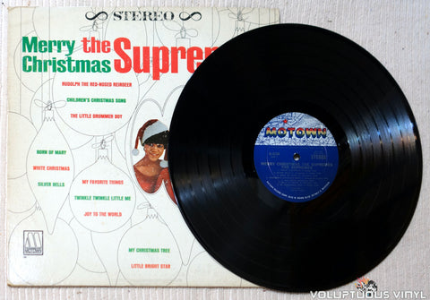The Supremes ‎– Merry Christmas vinyl record