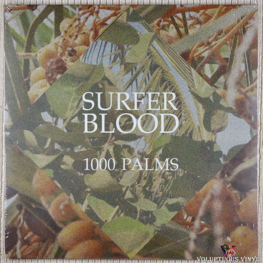 Surfer Blood ‎– 1000 Palms vinyl record front cover
