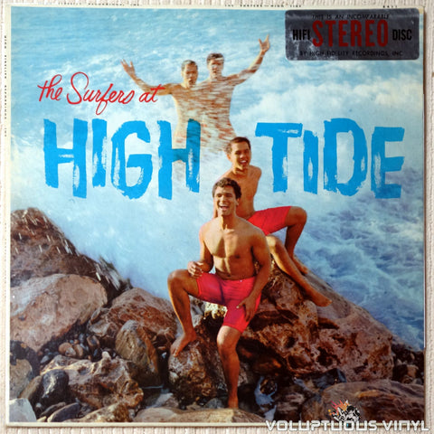 The Surfers ‎– At High Tide - Vinyl Record - Front Cover