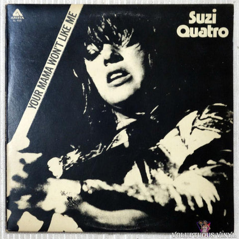 Suzi Quatro ‎– Your Mama Won't Like Me vinyl record front cover