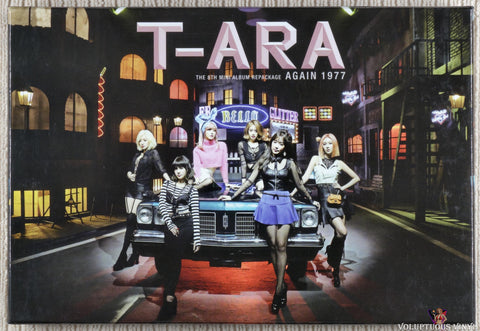 T-ara ‎– Again 1977 (The 8th Mini Album Repackage) CD front cover