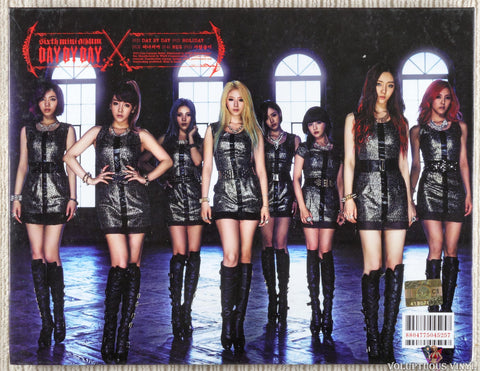 T-Ara – Day By Day CD back cover