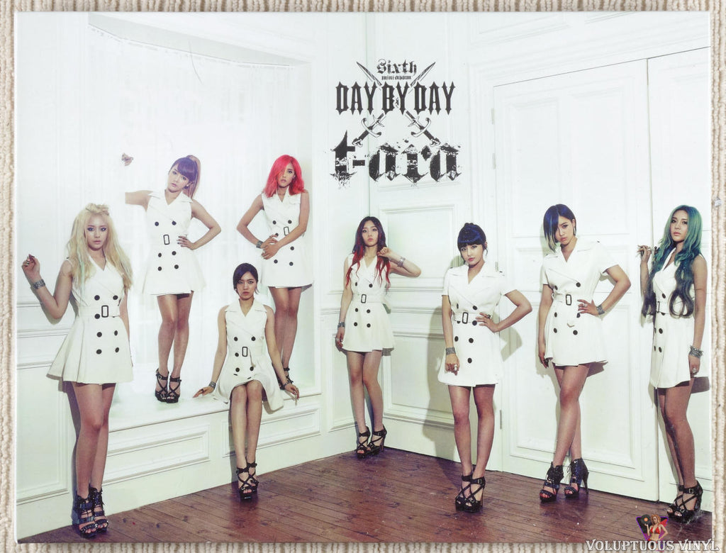 T-Ara – Day By Day CD front cover