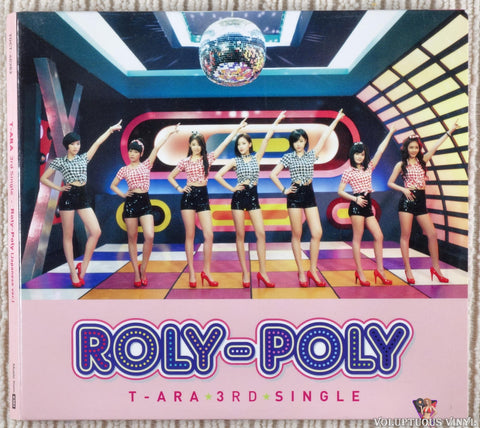 T-Ara ‎– Roly-Poly CD/DVD front cover