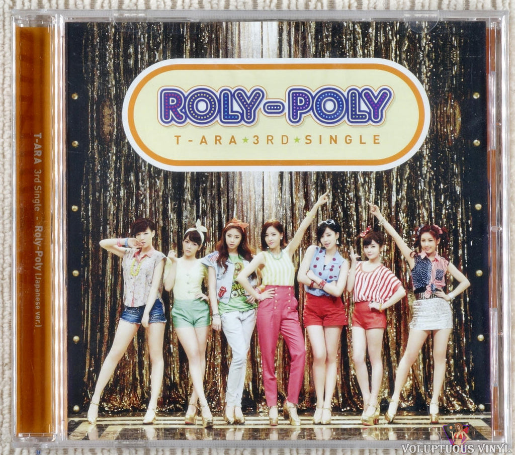 T-Ara ‎– Roly-Poly CD front cover