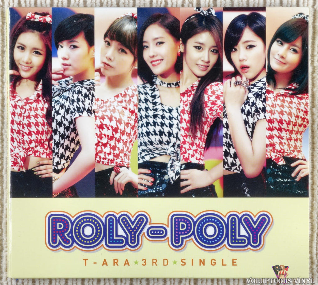 T-Ara ‎– Roly-Poly CD/DVD front cover
