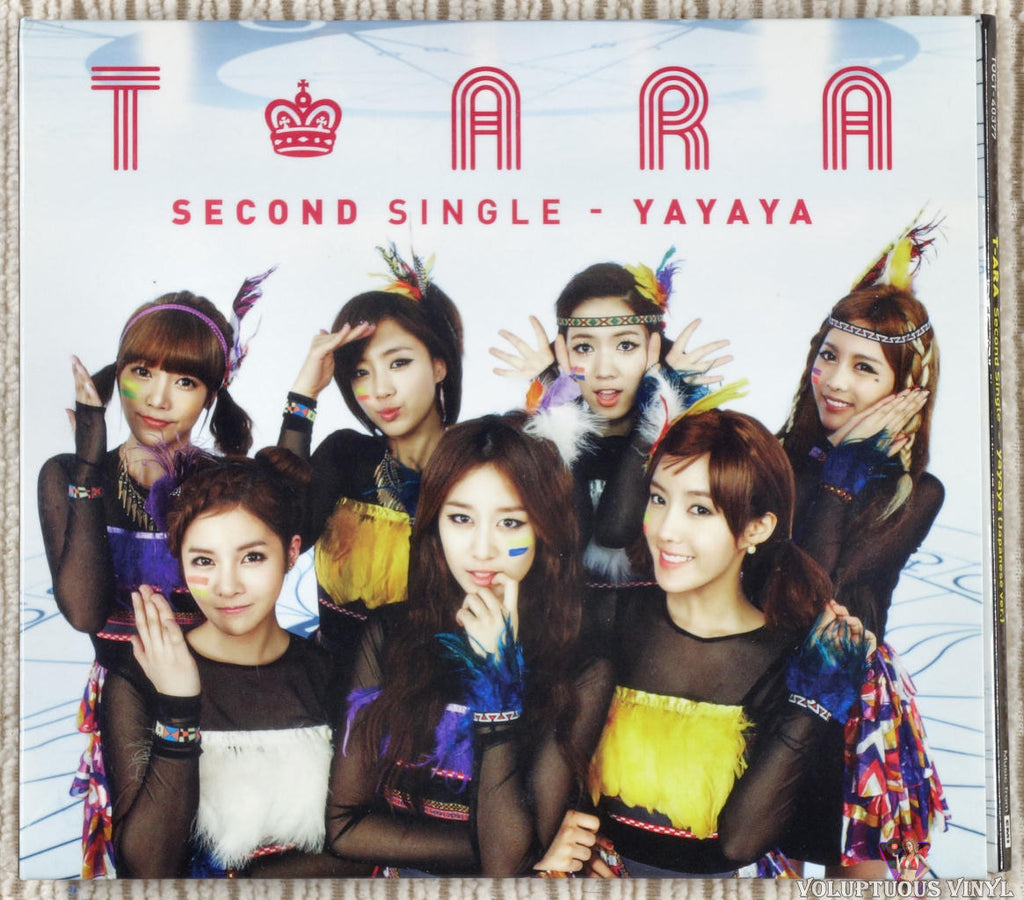 T-Ara ‎– Yayaya CD front cover