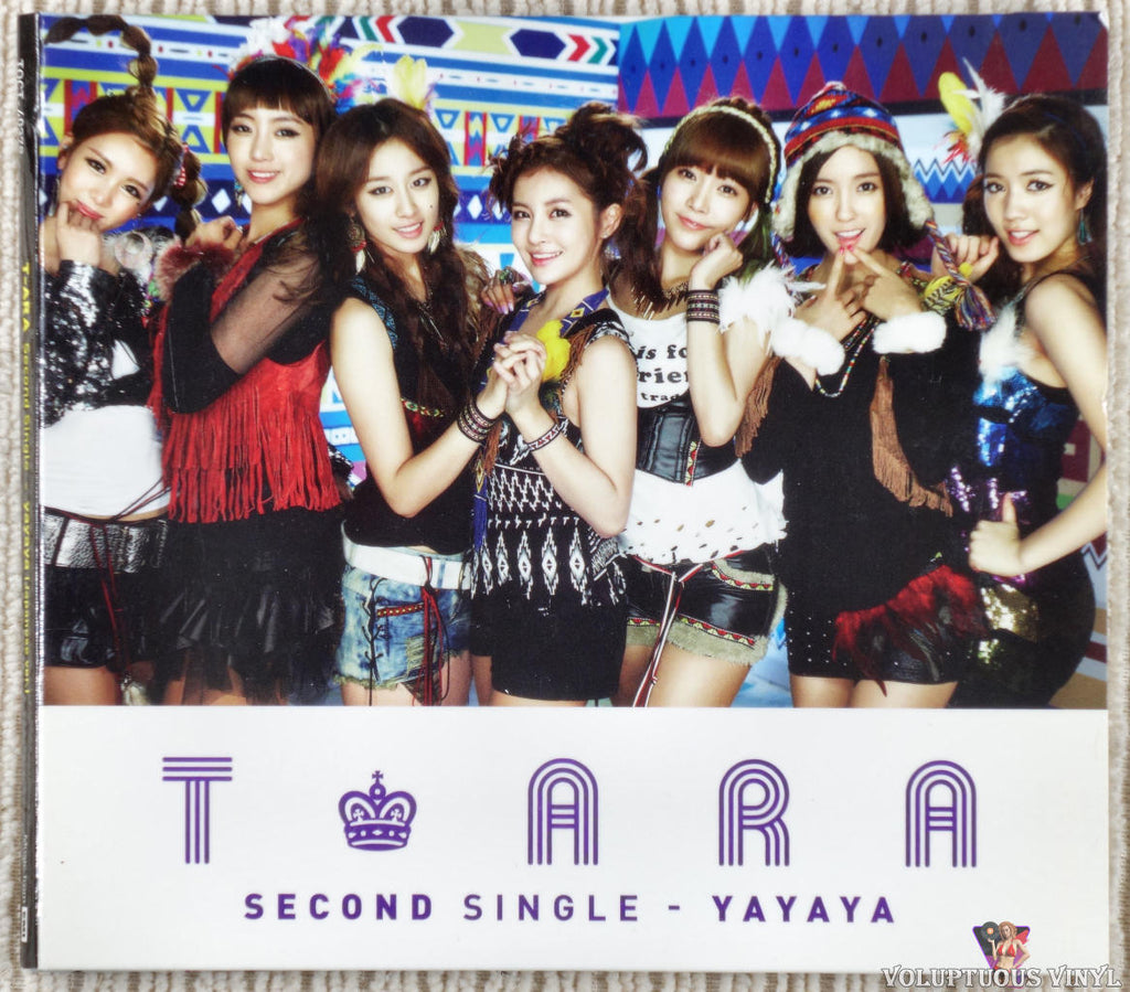T-Ara ‎– Yayaya CD front cover