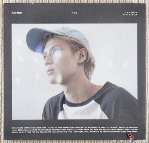 Taemin – Ace CD front cover