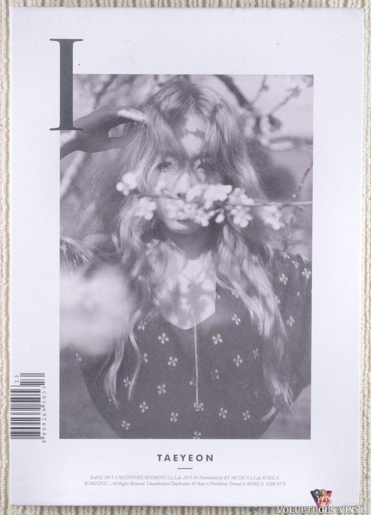 Taeyeon – I CD front cover