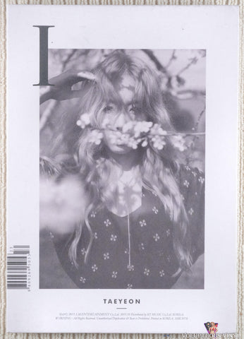 Taeyeon – I CD front cover