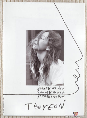 Taeyeon – Something New CD front cover