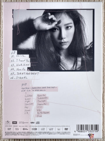 Taeyeon – Voice CD  back cover